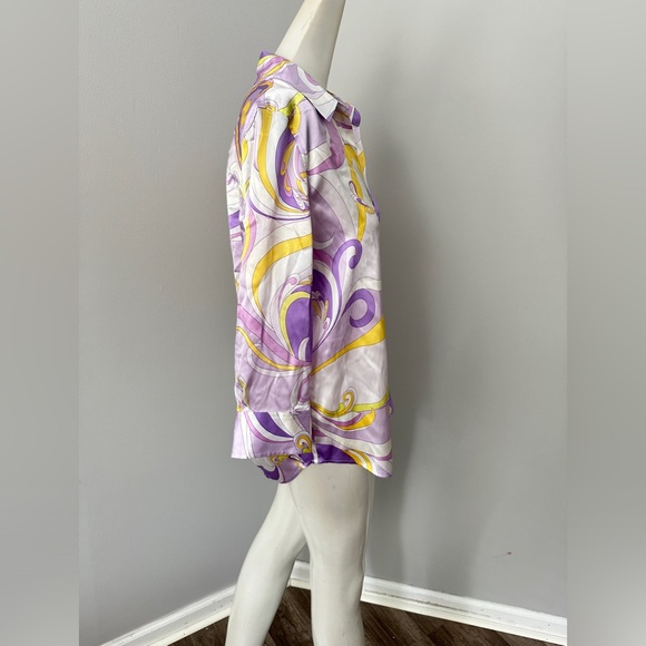 L'AGENCE Dani 3/4 Sleeve Blouse - Picture 6 of 9